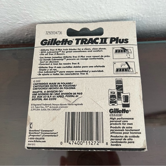 Gillette Trac II Plus Razor Blades - Picture 4 of 4